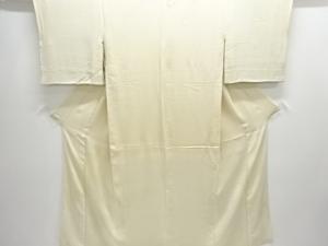 アンティーク　白錦紗中着(内袖付き)